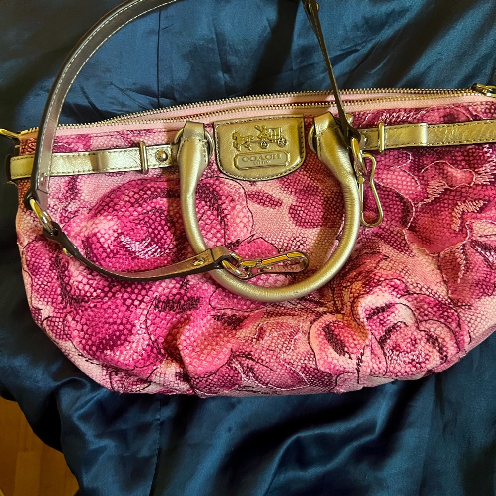 NWOT!!! Great bag for the summer. Silver hardware.